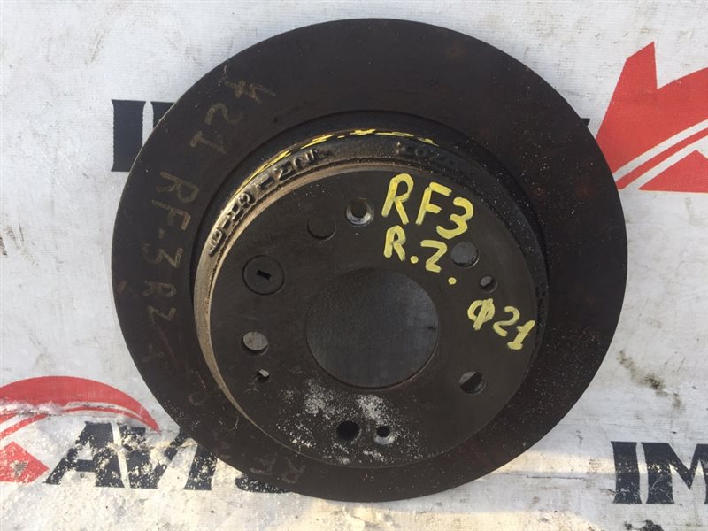 диск тормозной HONDA STEPWGN RF3 K20A 2001-2005 задний 45008