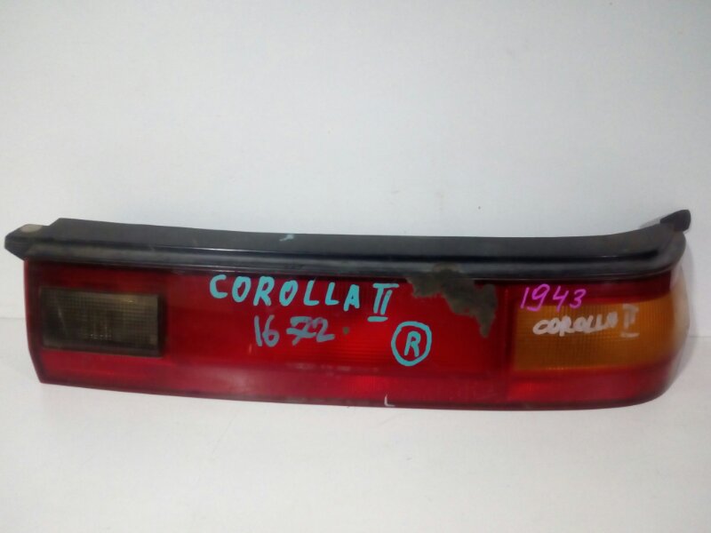 стоп-сигнал TOYOTA COROLLA II EL30 2E 1986-1988 правый 1943