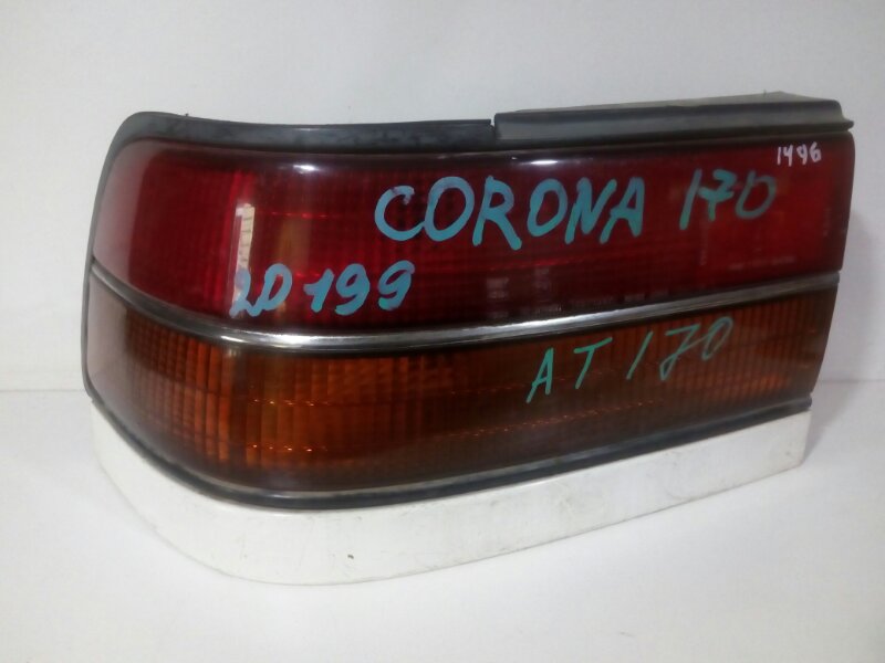 стоп-сигнал TOYOTA CORONA ST170 4S-FE 1987-1989 задний левый 137956