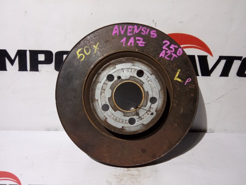 диск тормозной TOYOTA AVENSIS AZT250 1AZ-FSE передний 169200