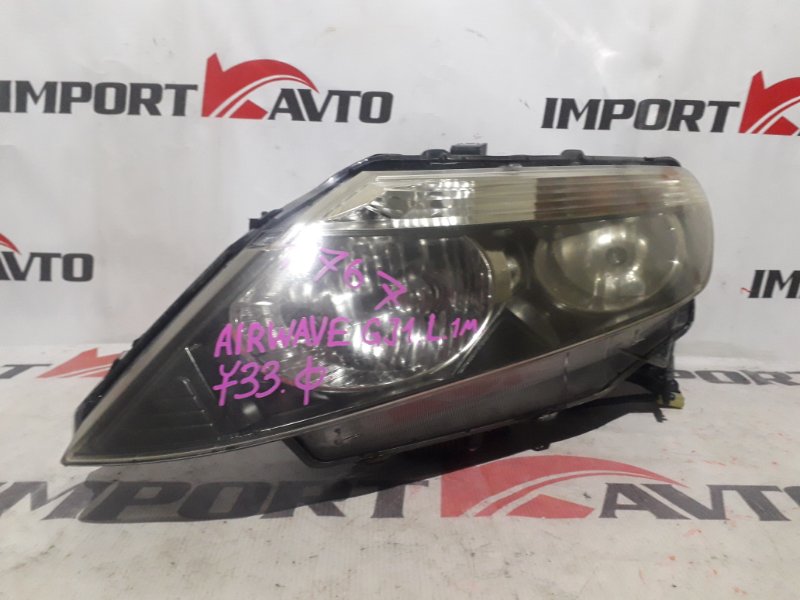 фара HONDA AIRWAVE GJ1 L15A 2005-2008 левый 203136