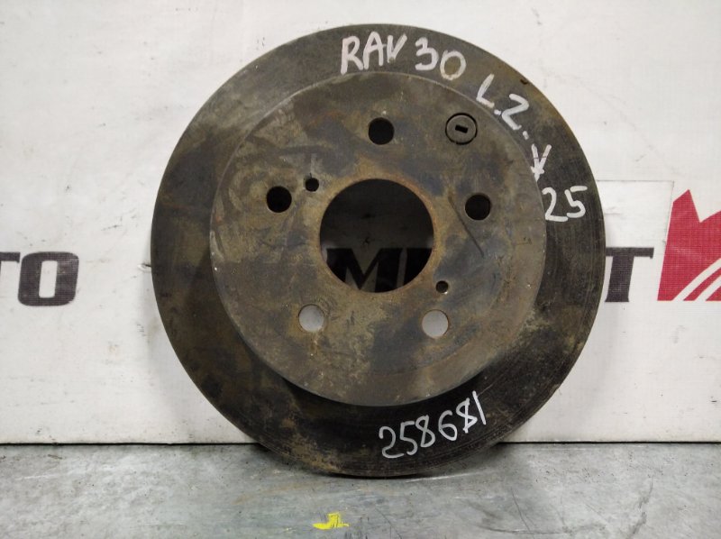 диск тормозной TOYOTA RAV4 ACA30 1AZ-FE 2005-2013 задний 258681