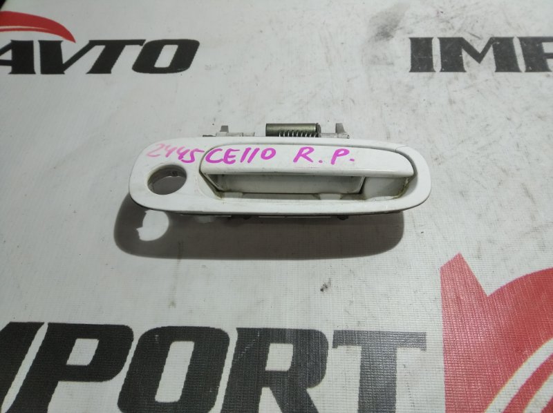 ручка двери внешняя TOYOTA COROLLA CE110 2C 1997-2000 передний правый 262510
