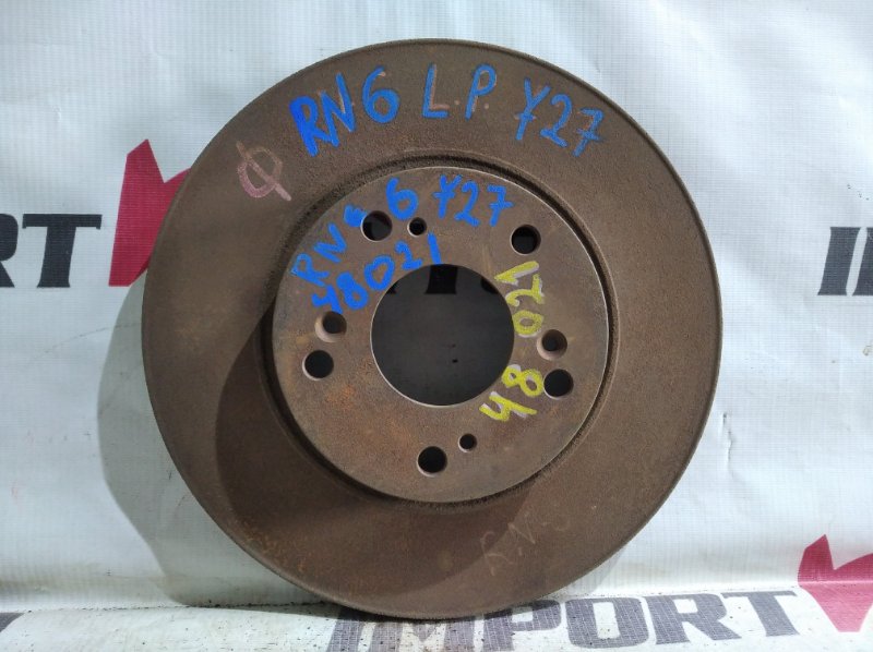 диск тормозной HONDA STREAM RN6 R18A 2006-2009 передний 48021