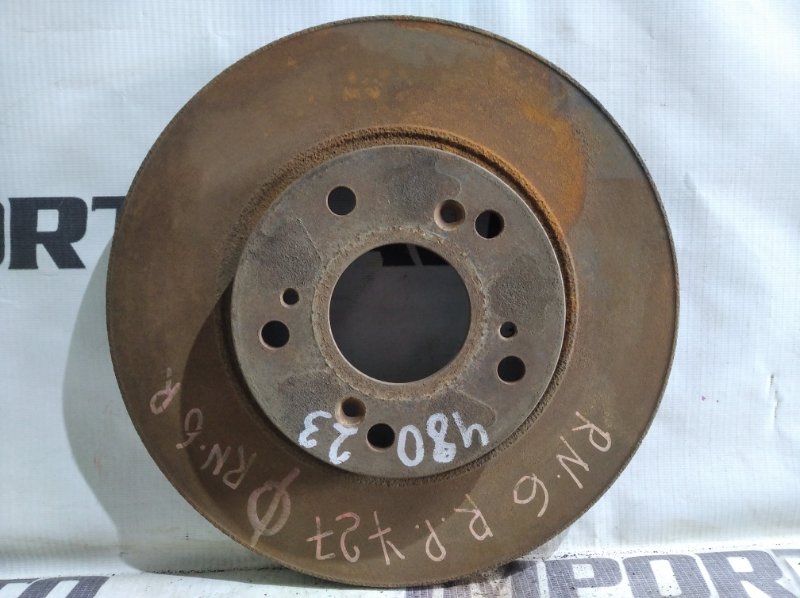 диск тормозной HONDA STREAM RN6 R18A 2006-2009 передний 48023