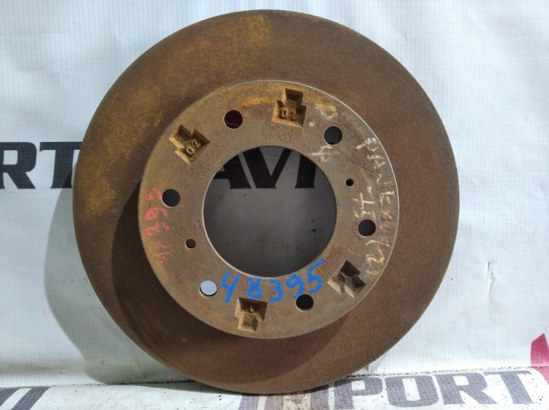 диск тормозной MITSUBISHI PAJERO V75W 6G74-GDI 1999-2002 передний 48395