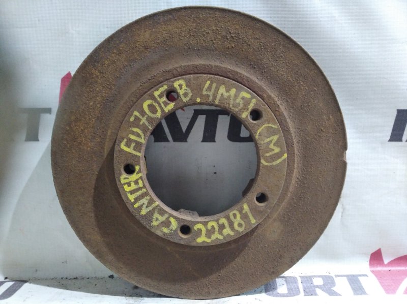 диск тормозной MITSUBISHI CANTER FE70EB 4M51 2002-2011 передний 22281