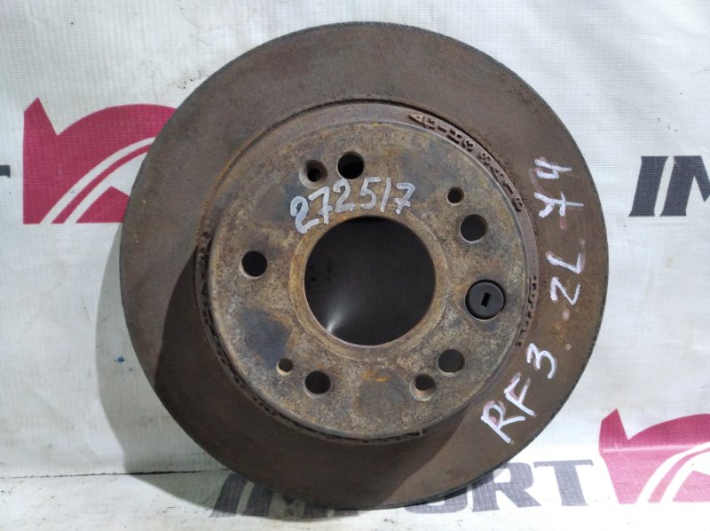 диск тормозной HONDA STEPWGN RF3 K20A 2001-2005 задний 272517