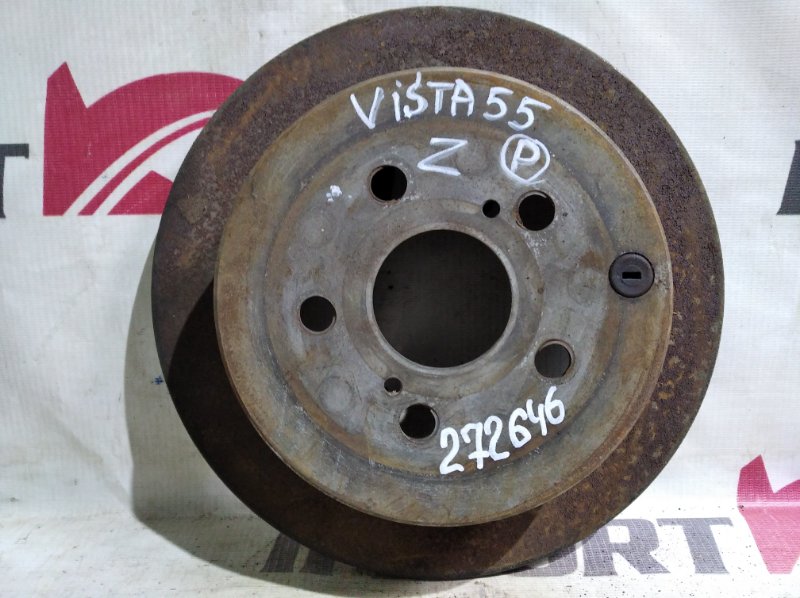 диск тормозной TOYOTA VISTA SV55 3S-FE 1998-2003 задний 272646
