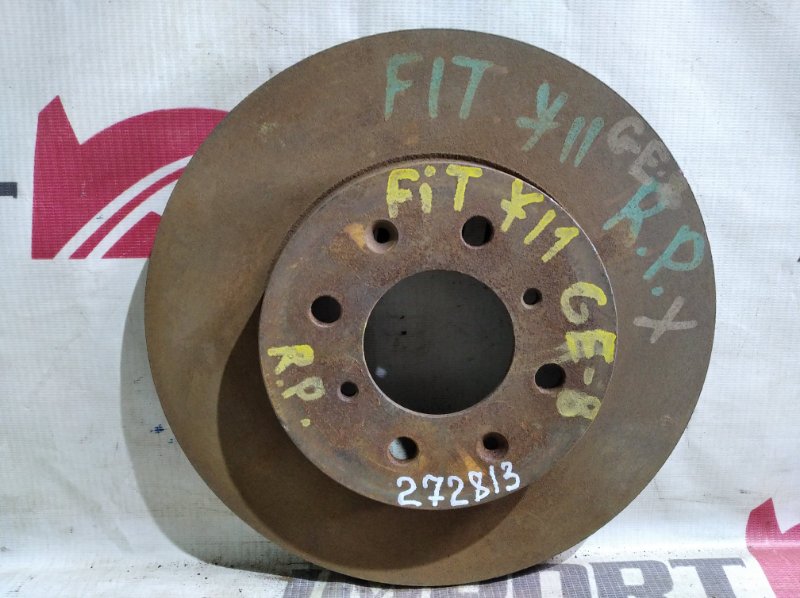 диск тормозной HONDA FIT GE8 L15A 2007-2013 передний 272813