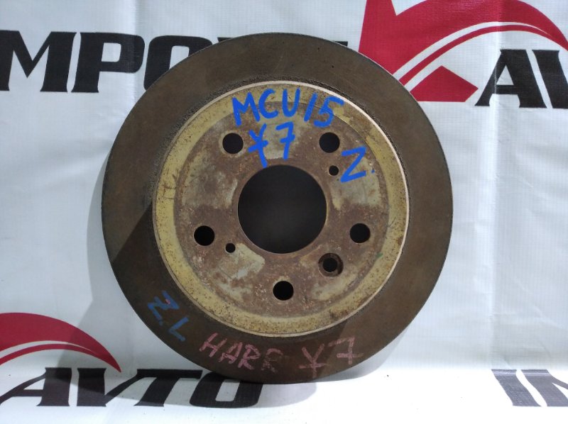диск тормозной TOYOTA HARRIER MCU15W 1MZ-FE 1997-2003 задний 273571