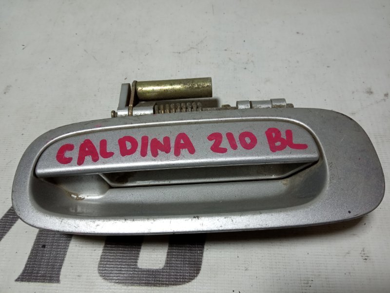 ручка двери внешняя TOYOTA CALDINA ST210G 3S-FE 1997-1999 задний левый 2777