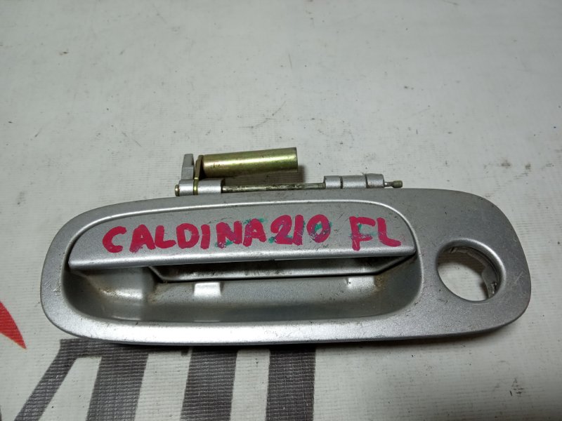 ручка двери внешняя TOYOTA CALDINA ST210G 3S-FE 1997-1999 передний левый 2776