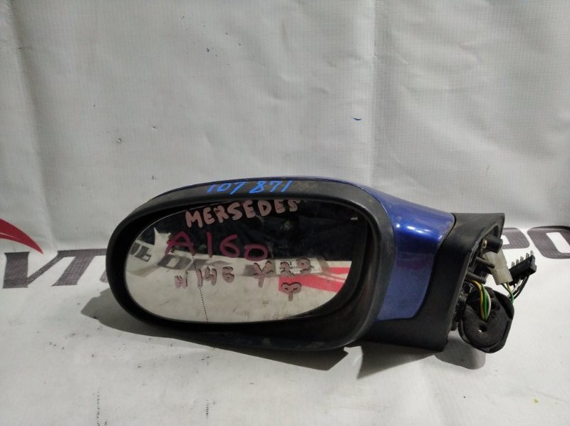 зеркало MERCEDES-BENZ A-CLASS W168 166.960 2001-2004 левый 107871
