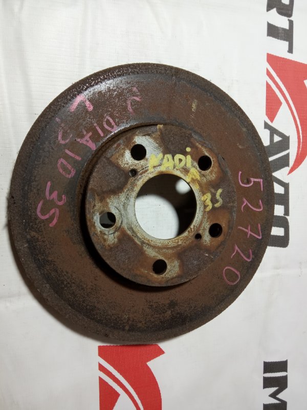 диск тормозной TOYOTA NADIA SXN10 3S-FE 1998-2003 передний 52720