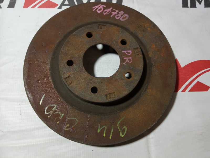 диск тормозной MITSUBISHI OUTLANDER CW5W 4B12 2005-2009 передний 161780
