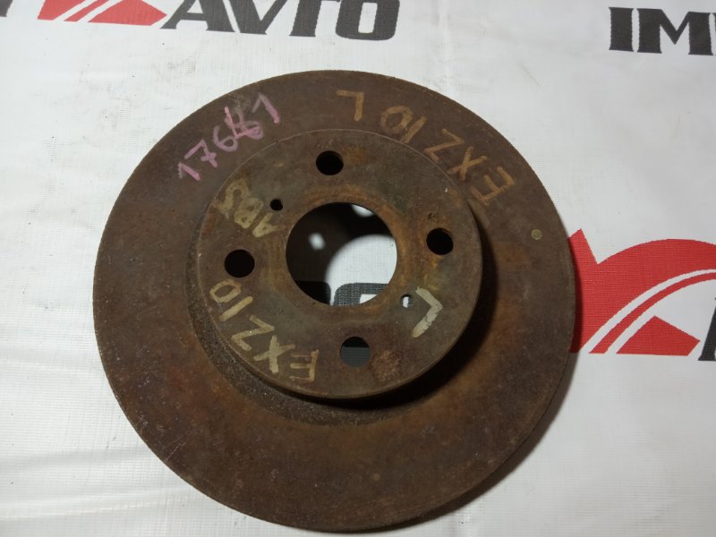 диск тормозной TOYOTA RAUM EXZ10 5E-FE 1997-1999 передний 17681