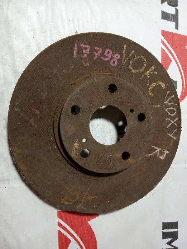 диск тормозной TOYOTA VOXY AZR60G 1AZ-FSE 2001-2004 передний 17798