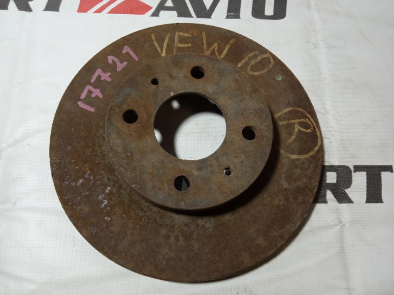 диск тормозной NISSAN AVENIR VENW10 GA16DS 1990-1999 передний 17721