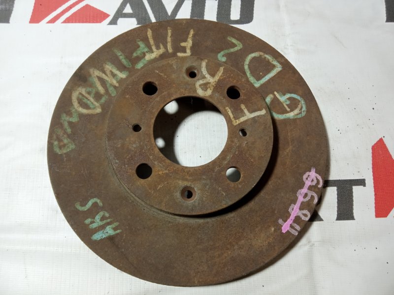 диск тормозной HONDA FIT GD2 L13A 2001-2007 передний 128267