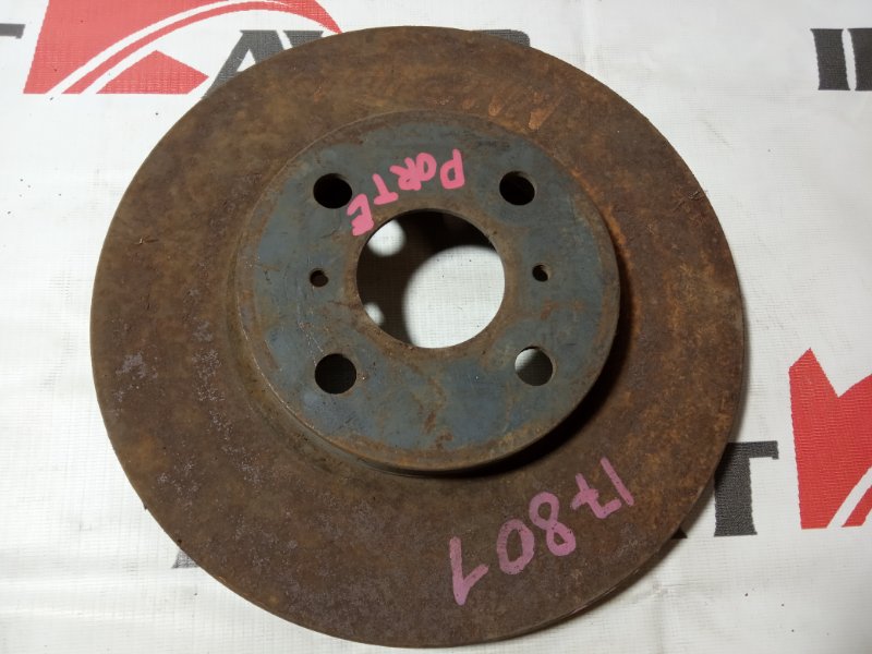 диск тормозной TOYOTA PORTE NNP10 2NZ-FE 2004-2012 передний 17801