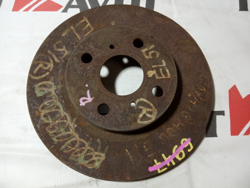диск тормозной TOYOTA CORSA EL51 4E-FE 1994-1999 передний 124217