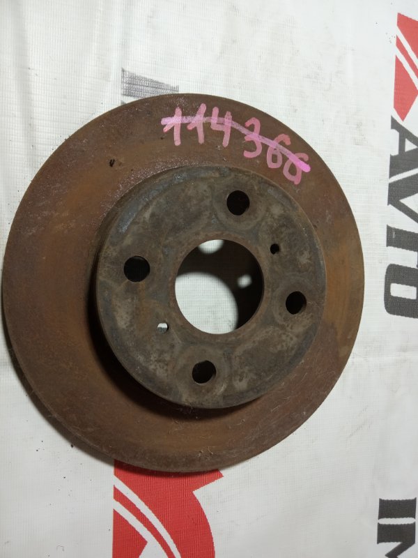диск тормозной TOYOTA PLATZ SCP11 1SZ-FE 1999-2005 передний 124511