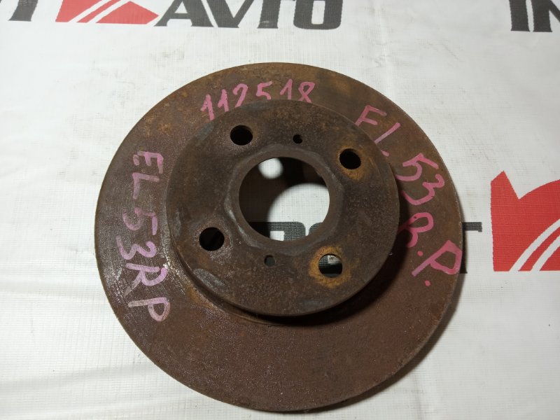 диск тормозной TOYOTA COROLLA II EL53 5E-FE 1994-1997 передний 112518