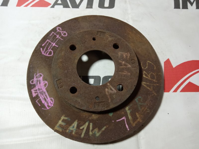 диск тормозной MITSUBISHI GALANT EA1A 4G93-GDI 1996-2005 передний 123935
