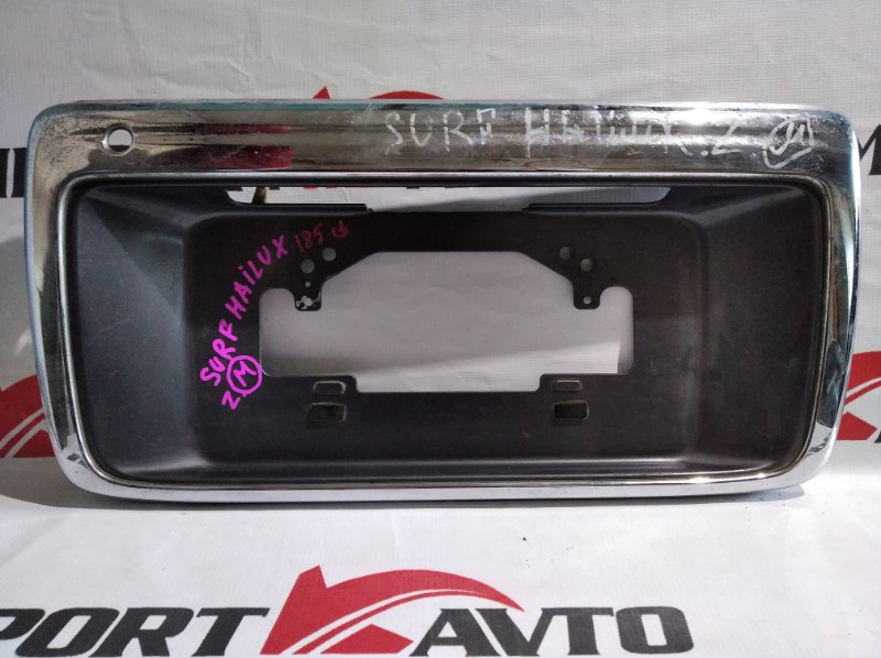 накладка на дверь багажника TOYOTA HILUX SURF KZN185W 1KZ-TE 1995-2000 48827