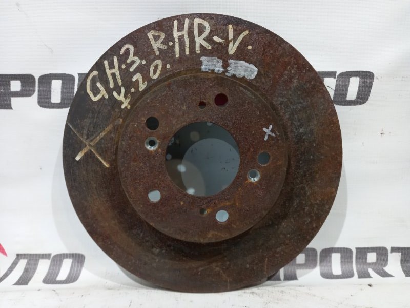 диск тормозной HONDA HR-V GH3 D16A 1998-2005 передний 321536