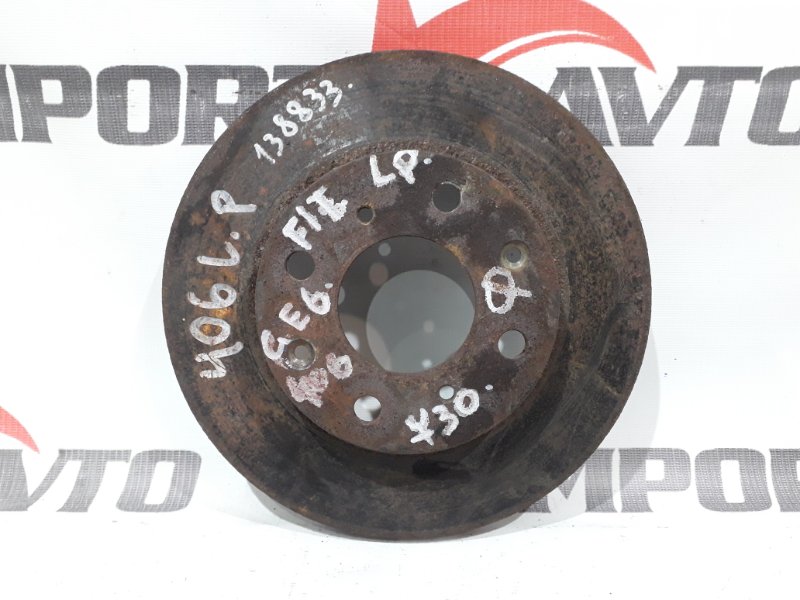 диск тормозной HONDA FIT GE6 L13A 2007-2010 передний 321748