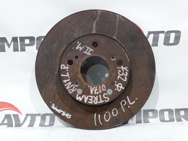 диск тормозной HONDA STREAM RN1 D17A 2003-2006 передний 321849