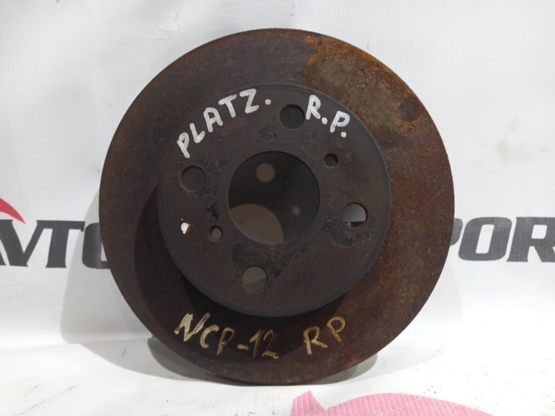 диск тормозной TOYOTA PLATZ NCP12 1NZ-FE 1999-2005 передний 322589