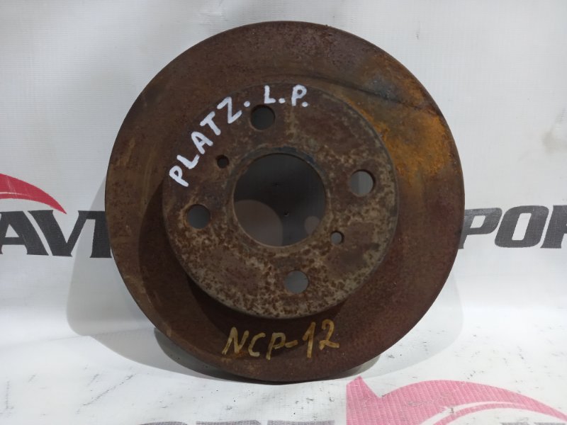 диск тормозной TOYOTA PLATZ NCP12 1NZ-FE 1999-2005 передний 322592