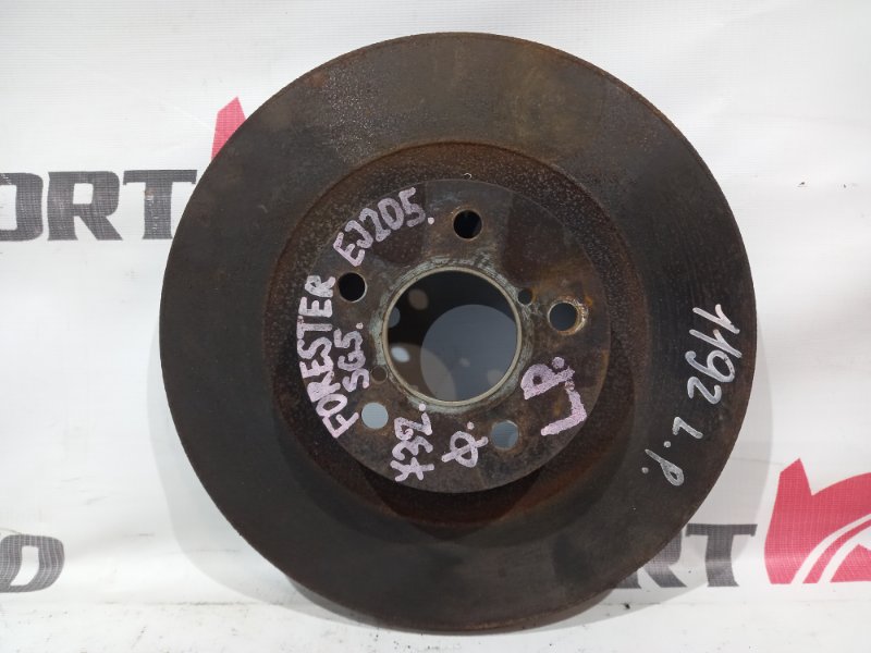 диск тормозной SUBARU FORESTER SG5 EJ205 2002-2004 передний 323171
