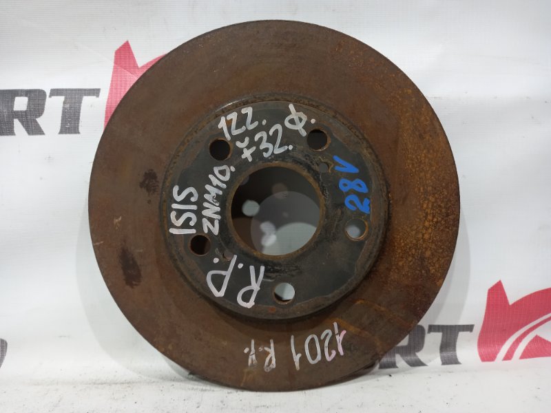 диск тормозной TOYOTA ISIS ZNM10W 1ZZ-FE 2004-2007 передний 324555
