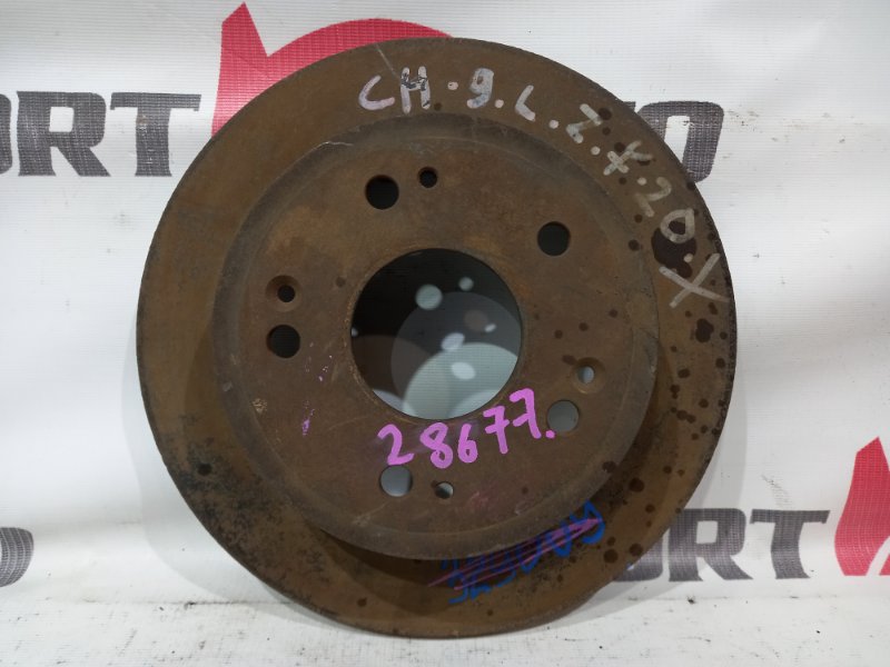 диск тормозной HONDA ACCORD CH9 H23A 1997-2002 задний 28677