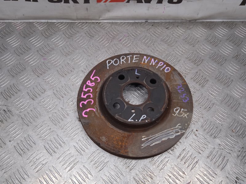 диск тормозной TOYOTA PORTE NNP10 2NZ-FE 2005-2012 передний 335585