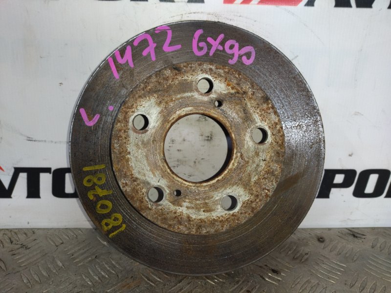диск тормозной TOYOTA CRESTA GX90 1G-FE 1994-1996 передний 341185