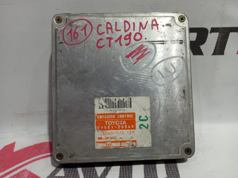 блок управления двигателя TOYOTA CALDINA CT190G 2C 1992-1997 368556