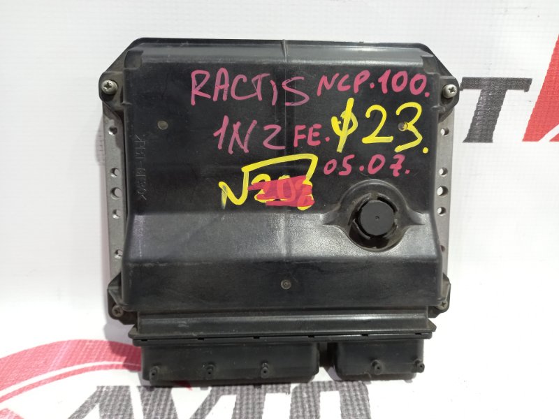блок управления двигателя TOYOTA RACTIS NCP100 1NZ-FE 2005-2007 369319