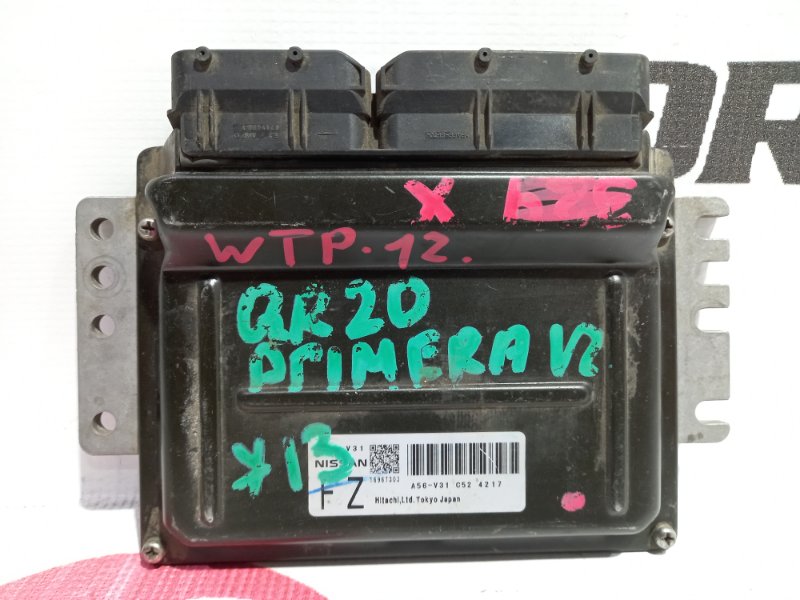 блок управления двигателя NISSAN PRIMERA WTP12 QR20DE 1998-2004 369371