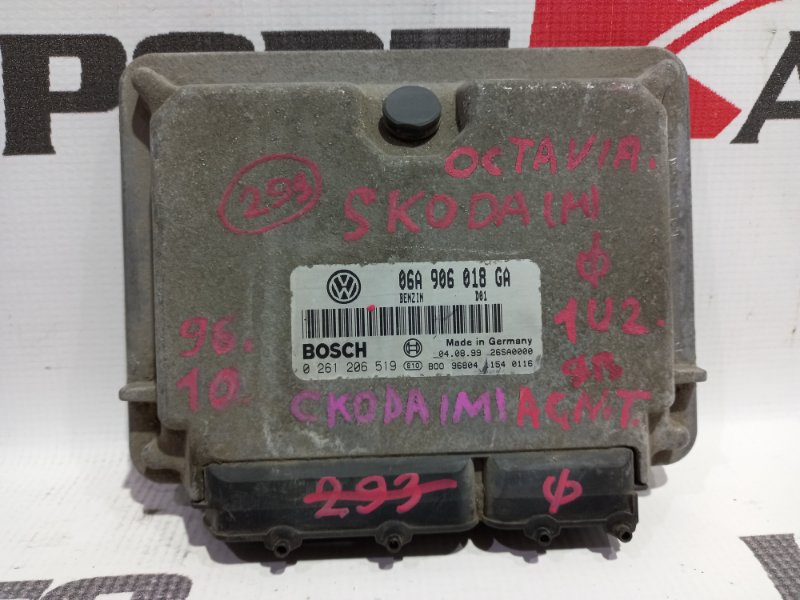 блок управления двигателя SKODA OCTAVIA 1U2 AGN-T 1996-2010 369421