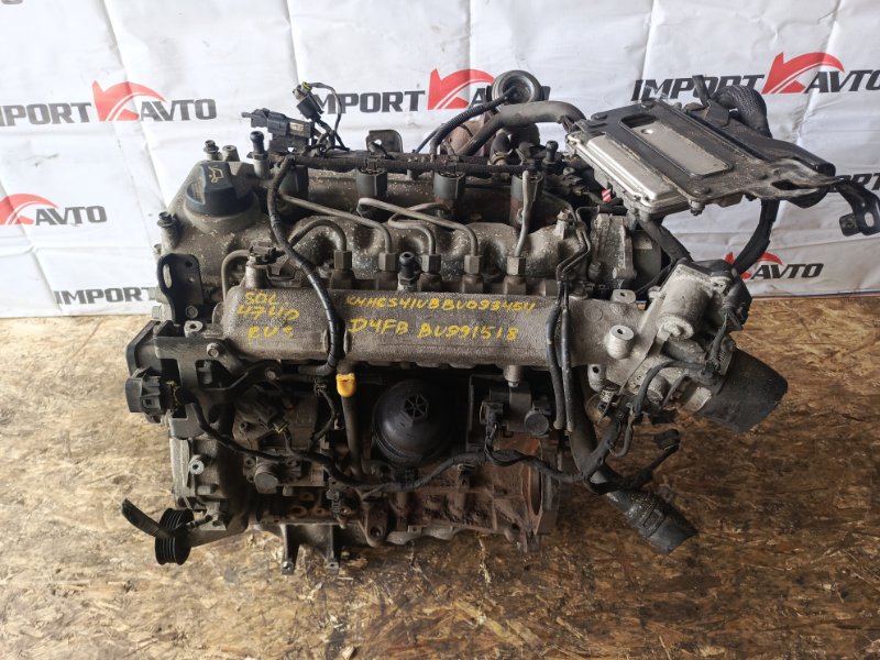 двигатель HYUNDAI SOLARIS RB D4FB 2010-2014 435401