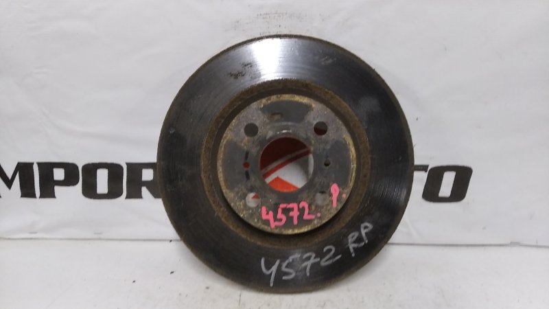 диск тормозной TOYOTA COROLLA FIELDER NZE144G 1NZ-FE 2006-2008 передний 435527