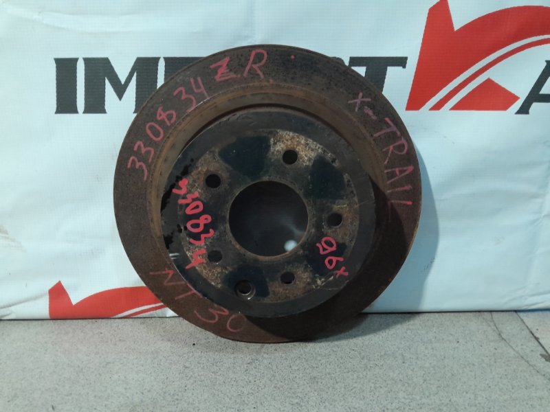 диск тормозной NISSAN X-TRAIL NT30 QR20DE 2003-2007 задний 451292