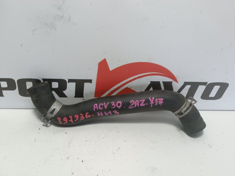 патрубок радиатора TOYOTA CAMRY ACV30 2AZ-FE 2001-2004 397936