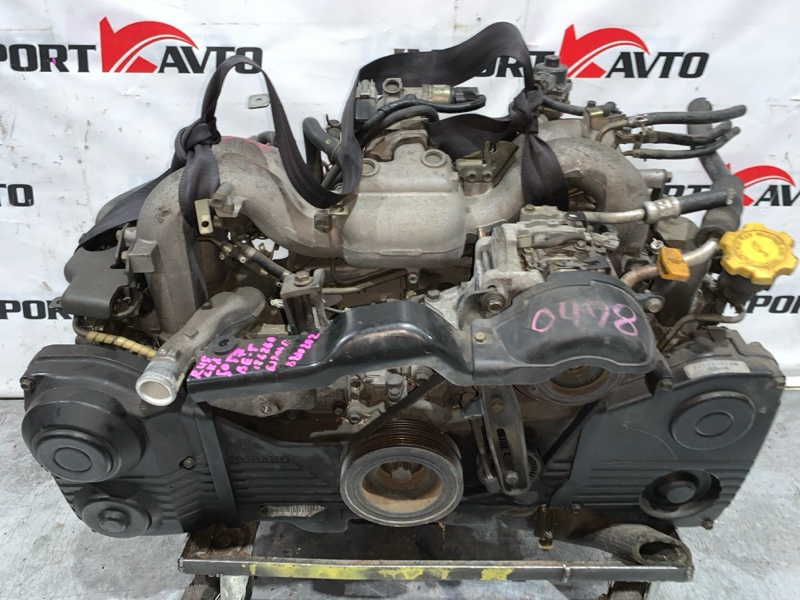 двигатель SUBARU LEGACY BE5 EJ204 2001-2003 476637