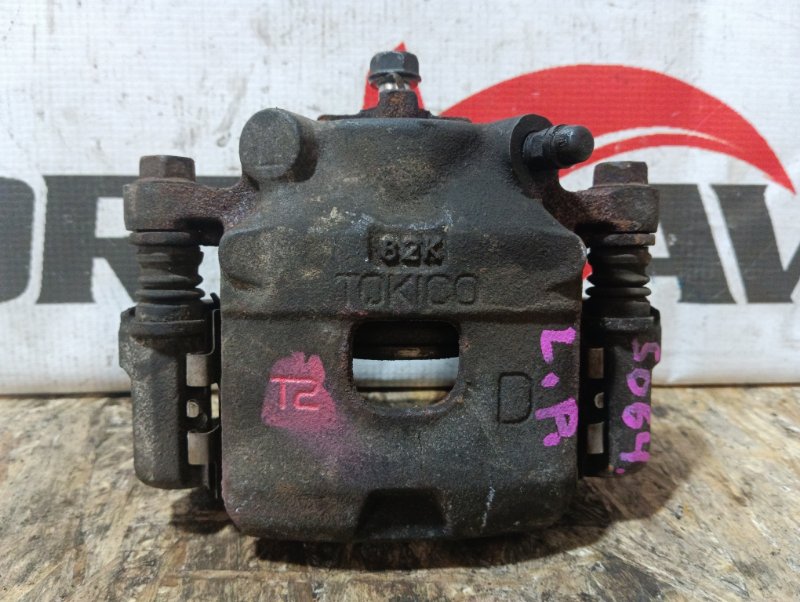 суппорт тормозной TOYOTA PASSO KGC10 1KR-FE 2006-2010 передний левый 483789